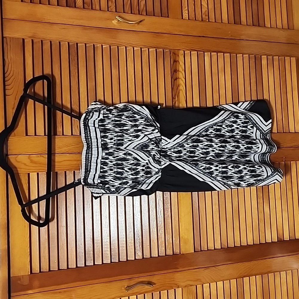 New Express black and white dress